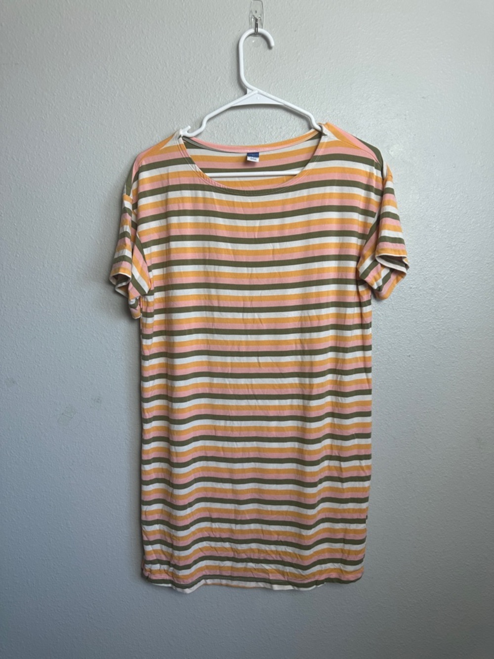 Old navy modal Sunday sleep tee striped long lounge tee